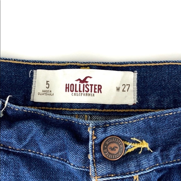 Hollister Distressed Jean short shorts 07144 - Picture 4 of 8